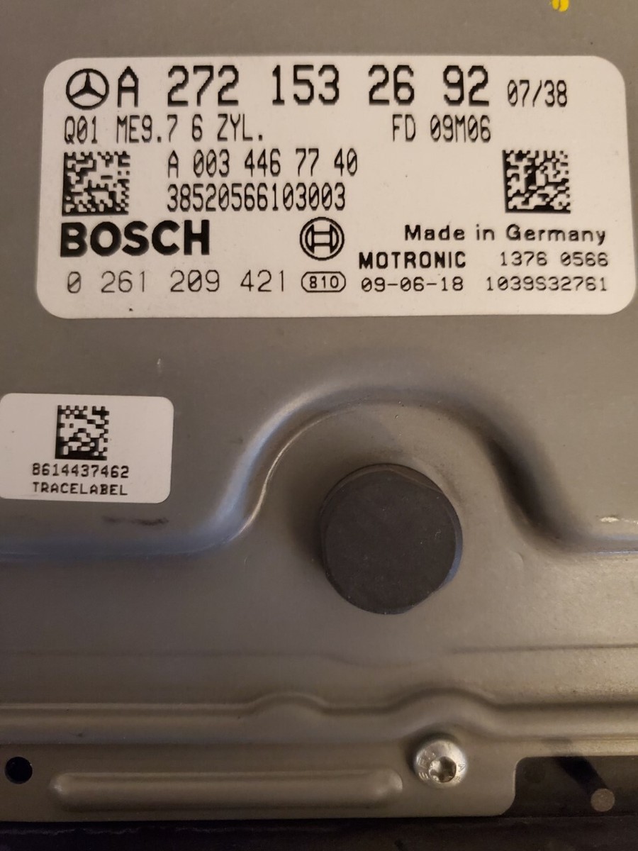MERCEDES ECU A2721532692 Virgin. | eBay 