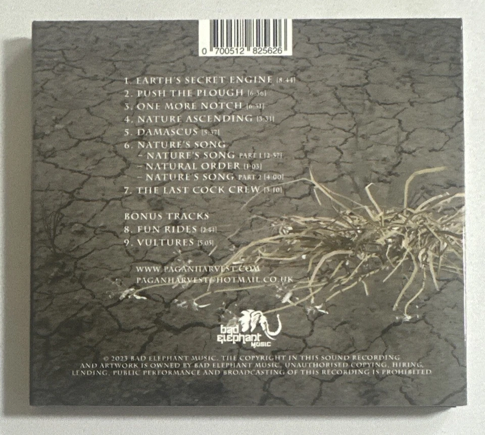 Pagan Harvest - Earths Secret Engine Cd Album Prog Rock NEW UNPLAYED - Image 4 of 4