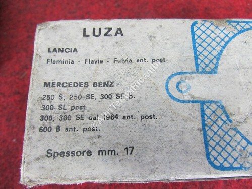 Bremsbeläge Vorne lancia Flaminia - Mercedes 250 S - 250 Se - 300 - 600 - Picture 4 of 7