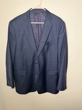 Brooks Brothers Regent 1818 Sz 45R/39W Saxxon 100% Wool Blazer Jacket