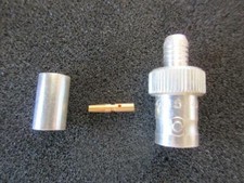 1 4 or 10 Lot Amphenol Connector 31-4328 BNC Mil Crimp Jack 50  RG59,62,140,210
