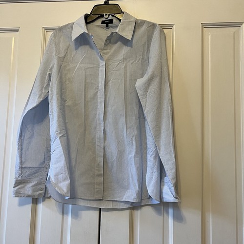 Theory Classic Straight Stripe Shirt 