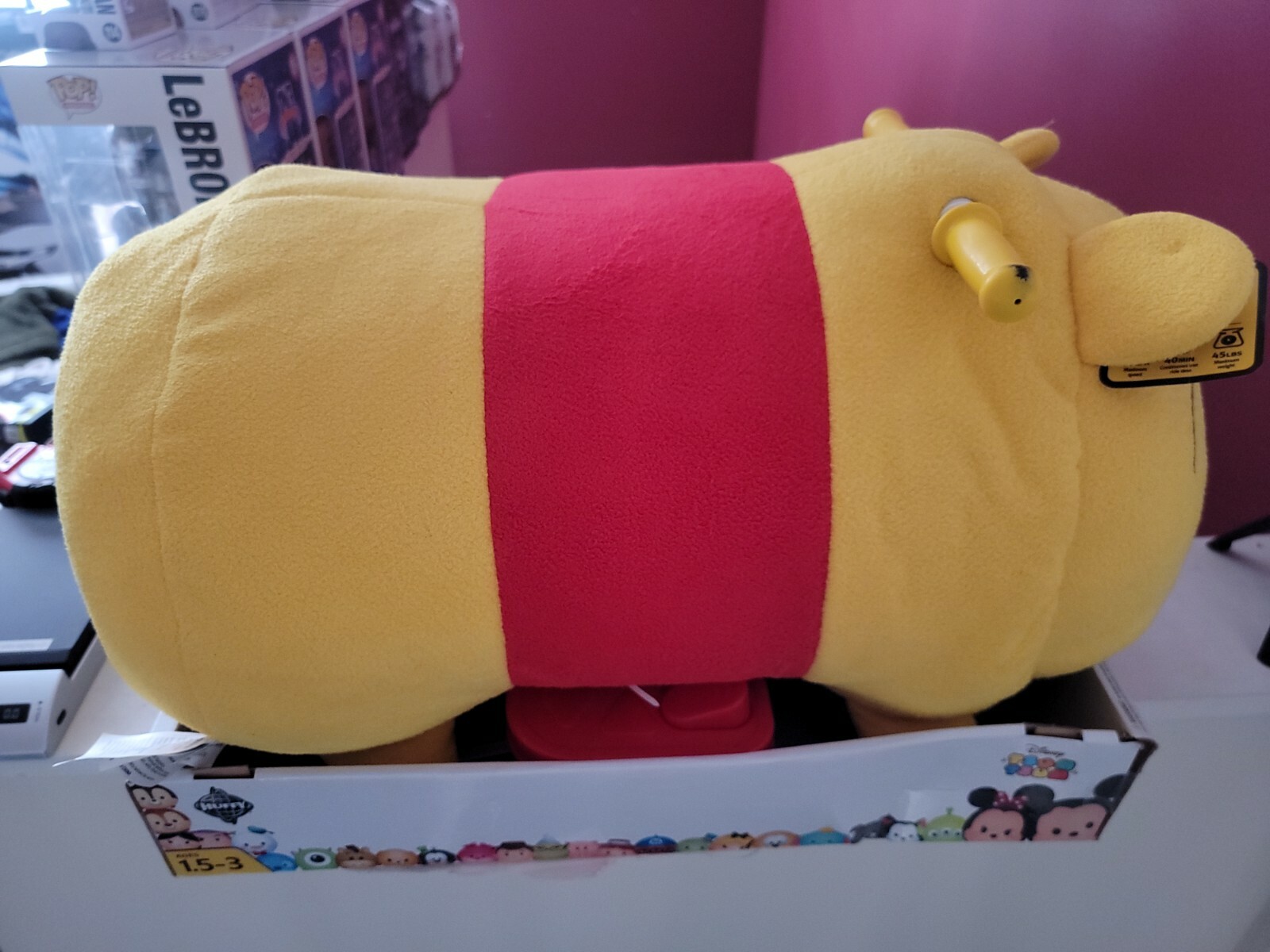 Disney Winnie the Pooh Tsum Tsum Electric Rideon Plush Toy for Toddlers