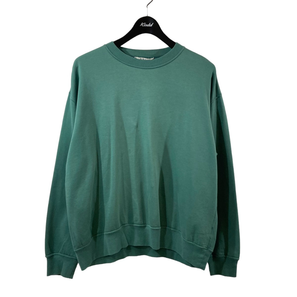 AURALEE ELASTIC HIGH GAUGE SWEAT P/O Green LS Tee 22AW | eBay AURALEE ELASTIC HIGH GAUGE SWEAT P/O Green LS Tee 22AW | eBay