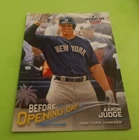 Aaron Judge 2018 TOPPS OPENING DAY "BEFORE OPENING DAY" INSERT CARD #BOD-AJ MINT