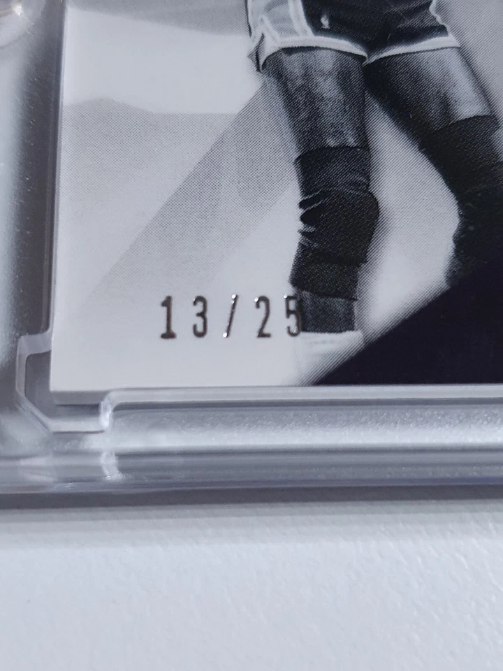 Camiseta deportiva Spectra Magic Johnson 2013 #parche azul automático/25 usada en juegos y autógrafo Foto 4 de 4