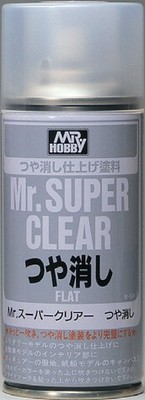Gunze B514 Mr. Super Clear Flat 5-2/3 oz. Spray