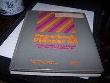Paperback Planner 64 and Pocket Planner Software on 5.25 Disk for Commodore 64