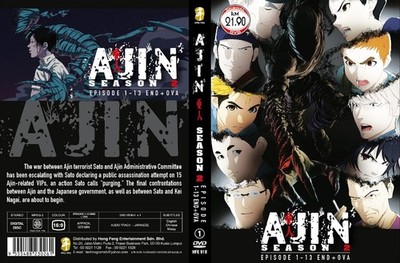 Ajin Demi-Human Season 2 TV Series OVA Japanese Anime DVD English