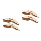 Set of 2 Holz Zum Basteln Diy Holzspäne -Holzchips -Holzscheiben