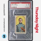 1911 Imperial Tobacco C55 Hockey Ed Oatman #5 PSA 6