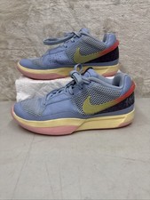 Nike Ja 1 Day One Cobalt Bliss DR8785-400 Men's Size 7.5 Ja Morant Pink Yellow