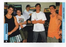 TV Hits Magazine Songfile cut-out series New Kids on the Block Hangin’ Tough