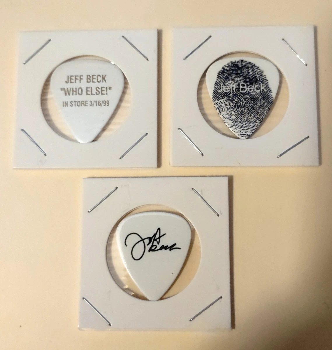 Jeff Beck ピンバッジセット【新品未使用No259】 Jeff Beck 纪念品| eBay