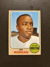 1968 Topps Joe Morgan 144 Nr Mint HOF Houston Astros Big Reds Machine MVP