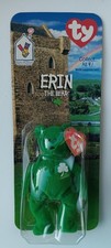 Ty Beanie Baby Erin The Bear 1999 Retired Plush Toy McDonald's Collectible