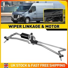 Front Windscreen Wiper Motor+Linkage 93197309 For Vauxhall Movano Mk2 2010-2020