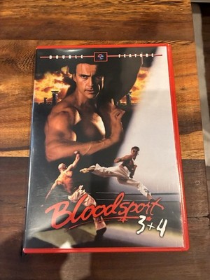 Bloodsport Teil 3 + 4 Kultfilm Uncut Klassiker OOP DVD Rar