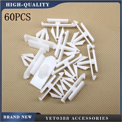 60 Rocker Panel Moulding Retainer Clips 11562563 For 2008-2012 Chevrolet Malibu