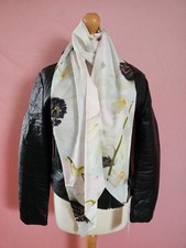 Ted Baker Floral 'Tanya' Satin Scarf New With Tags