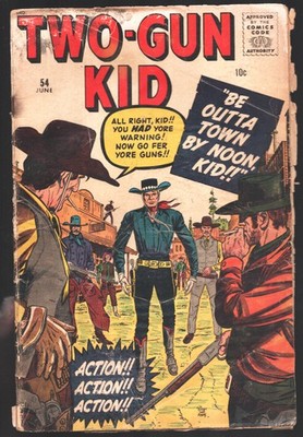 Two-gun Kid #54-1960-Jack Kirby cover-John Severin-Two-Gun Kid pin-up page