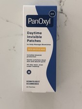 PanOxyl Daytime Invisible Patches Salicylic Acid Acne Face 40 ct Latex-Free