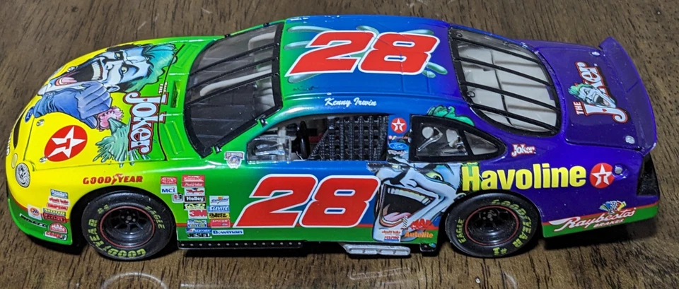 Action Nascar The Joker Kenny Irwin 1:24 Stock Car Limited Ed 1998 Ford Taurus - Image 2 of 4