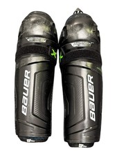 Bauer X S21 Junior Schienbeinschoner 11" Eishockey Beinschoner Schutzausr&uuml;stung