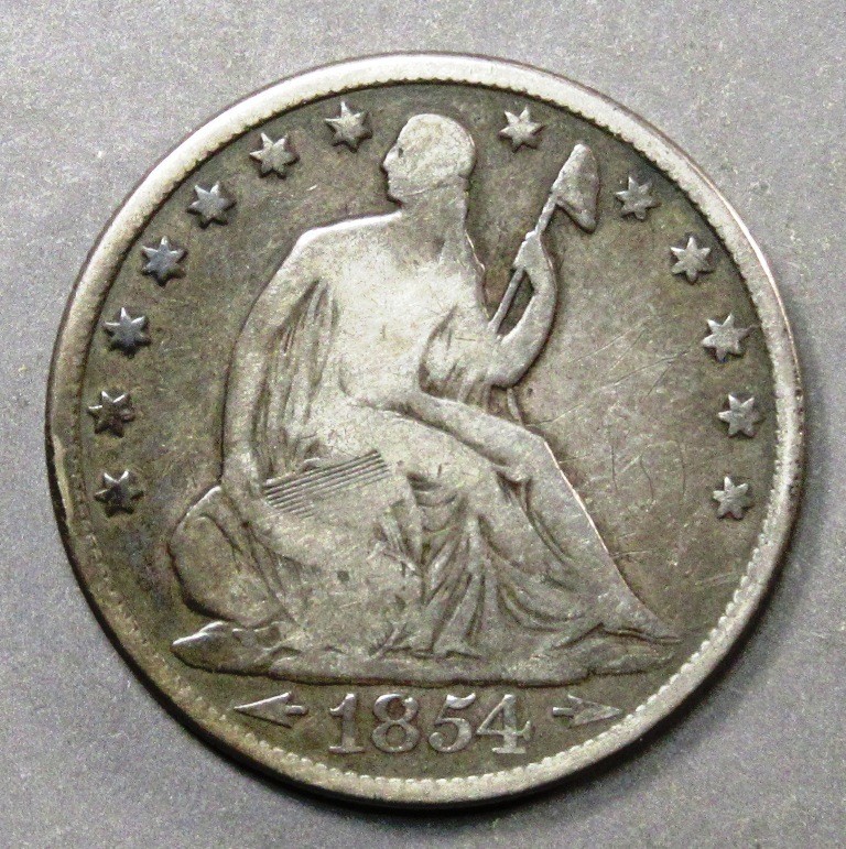 コレクション 1854-O Seated Liberty Half Dollar 1854 O Seated Liberty Half Dollar Value | CoinTrackers