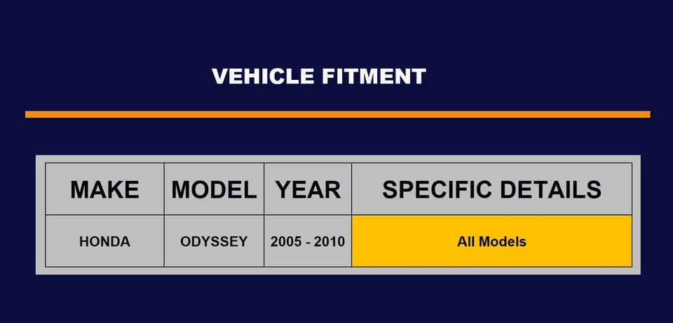 Kit de rotores y pastillas de freno delanteros perforados para Honda Odyssey 2005-2010 Foto 3 de 4
