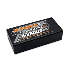 EAM60150-2S  2S 7.2v 6000mAh 150C  Graph-X Li-Po Shorty Battery w/ 5mm Bullets
