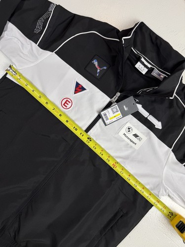 Puma BMW Motorsport Men Medium Black SDS 2.0 BADGE Full Zip Jacket 630934-01 New - Picture 8 of 9