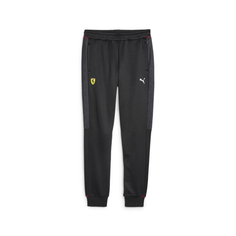 Pantaloni Puma Scuderia Ferrari Race Mt7 Track Uomo Nero Casual Pantaloni Sportivi 62