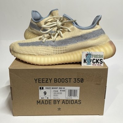 Adidas Yeezy Boost 350 V2 Linen Men Size 9 (UK8.5/EU42-2/3) FY5158 KanyeWest YZY