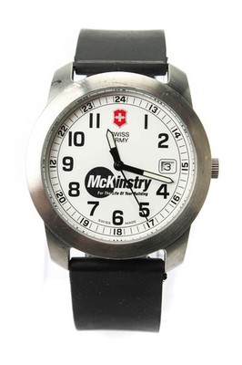 Victorinox Swiss Army Unisex Stainless Steel White Dial Quartz Watch 38.5mm