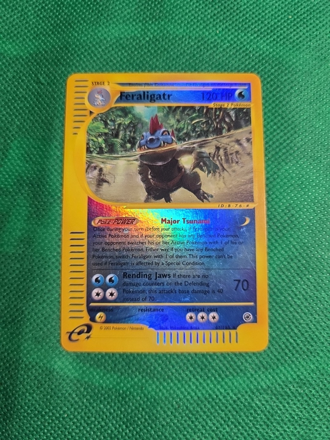 Feraligatr 47/165 Expedition Reverse Holo E-Reader Pokémon Card - NM