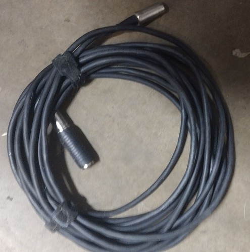 25 ft 5 pin DIN Cable (180 degree) M-M Plus F-F Adaptor for Midi or Hifi