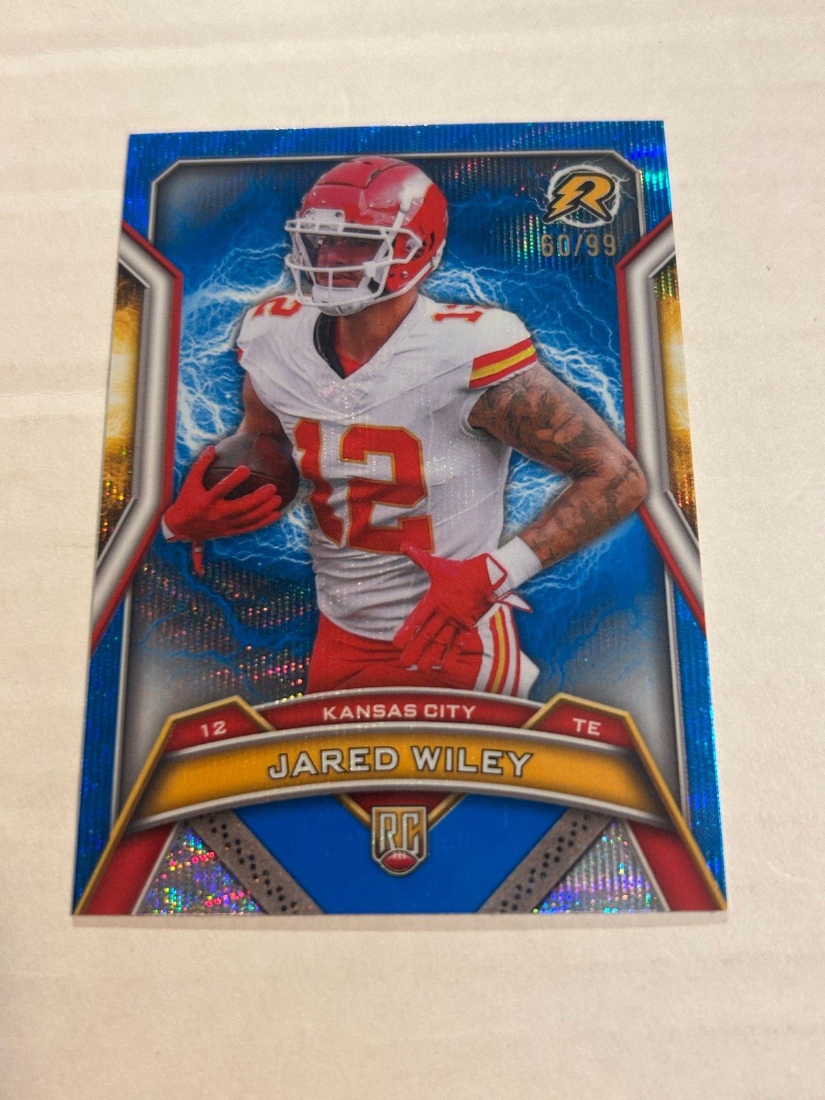 Jared Wiley Topps Resurgence #144 Blue Surge