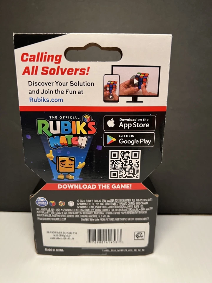 Cubo Rubiks NUEVO 3x3 50 Aniversario El Oficial   Foto 2 de 2