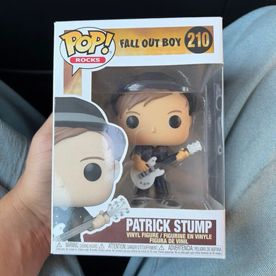 Funko Pop! Rocks Fall Out Boy Patrick Stump #210 Vinyl Figure 2021