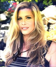 Candis Cayne signed celebrity 8x10 photo W/Cert Autograph 0060
