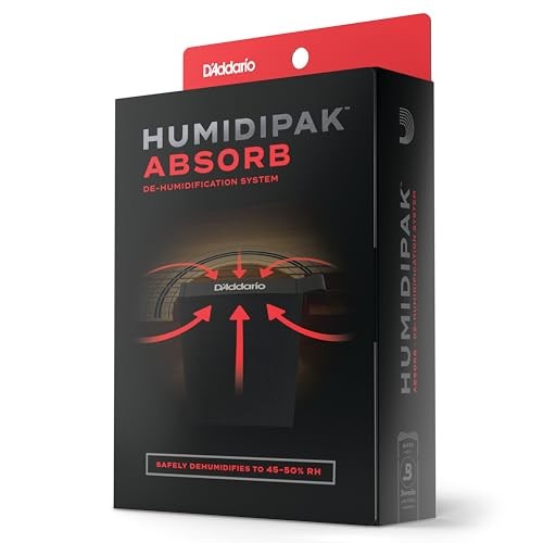 D'Addario Guitar Dehumidifier System - Humidipak Absorb Kit - Automatic 