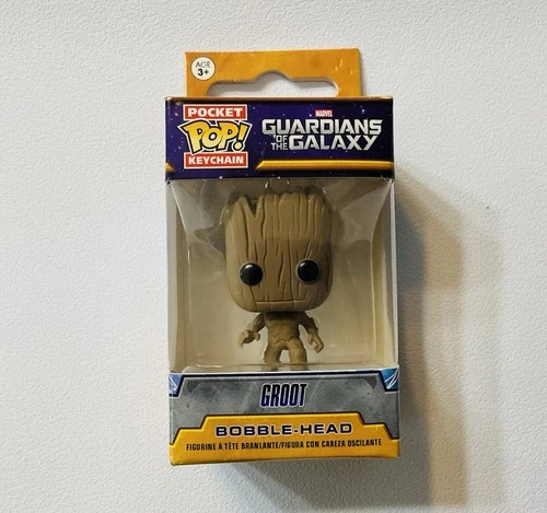 Funko Pocket POP! Keychain Marvel Guardians of the Galaxy ~ Groot (Bobble-Head)