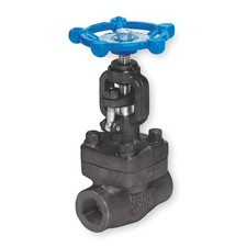 SHARPE VALVES 4371006370 Globe Valve,1/2",Steel,FNPT,1975 psi 1PRK9