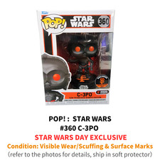 Funko POP  STAR WARS C-3PO #360  (SATR WARS DAY EXCLUSIVE)