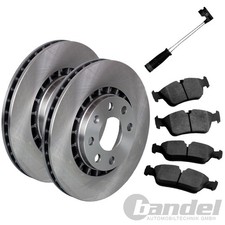BREMSSCHEIBEN 330mm + BEL&Auml;GE HINTEN f&uuml;r MERCEDES M-KLASSE W164 R W251 GL X164