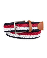 Tommy Hilfiger Men's Giftable Boxed Casual Braided Belt Multi Large / XLarge