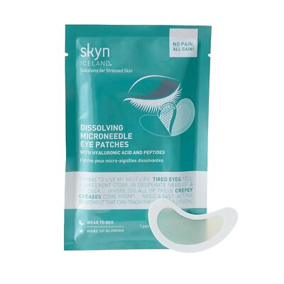 Skyn ICELAND Dissolving Microneedle Under Eye Patches 1 Pair