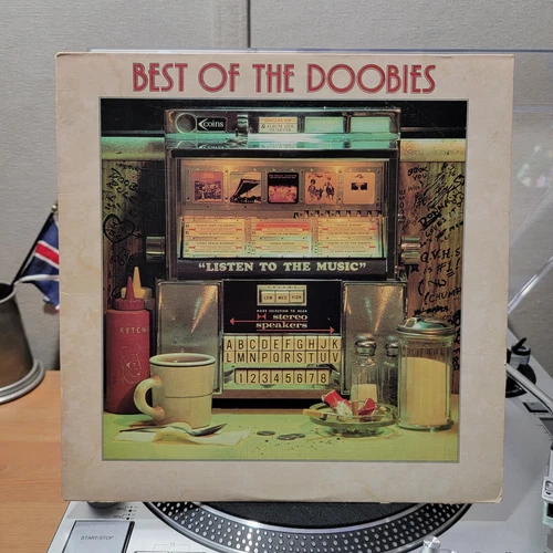 THE DOOBIE BROTHERS  BEST OF THE DOOBIES  VINYL LP RECORD BLACK  VG+