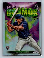 2024 Topps Chrome Cosmic Wyatt Langford Into the Cosmos